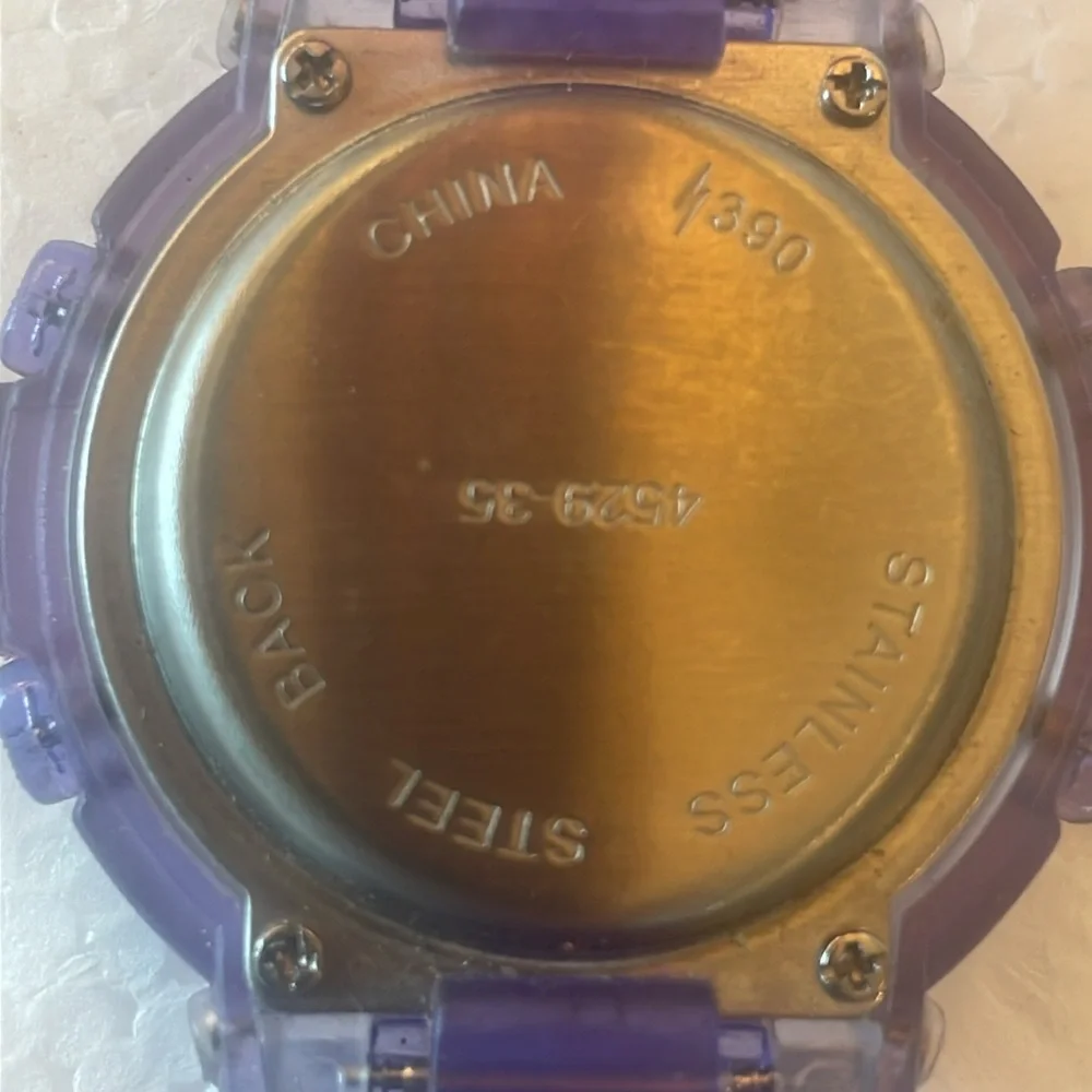 Digital sports watch light mode reset start stop buttons unisex boys girls